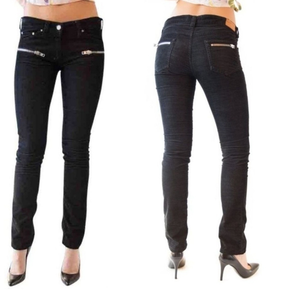Isabel Marant Etoile 1501 Corduroy Low Rise Pants Skinny
